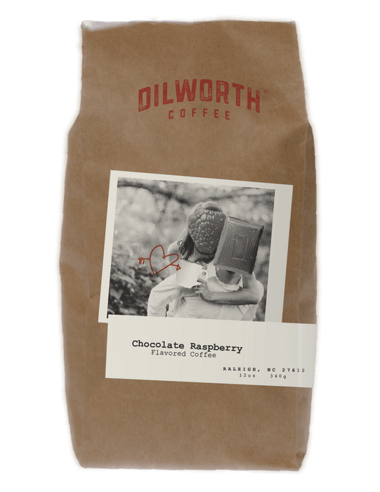 Dilworth Coffee Chocolate Raspberry 12oz Bag