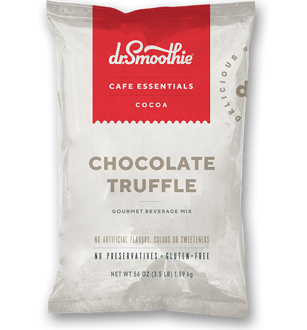 Dr. Smoothie - Caffe Essentials Chocolate Truffle Cocoa 3.5lb Bag