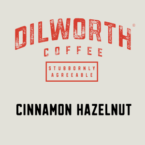Dilworth Coffee Cinnamon Hazelnut Airpot / Jar / Bin Label