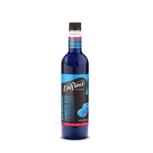 Davinci Classic Blue Raspberry Flavoring Syrup 750mL Plastic Bottle