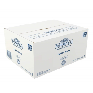 Ghirardelli Chocolate Classic White Frappe Mix 10lb Box