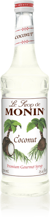 Monin Coconut Flavoring Syrup 750mL Glass Bottle