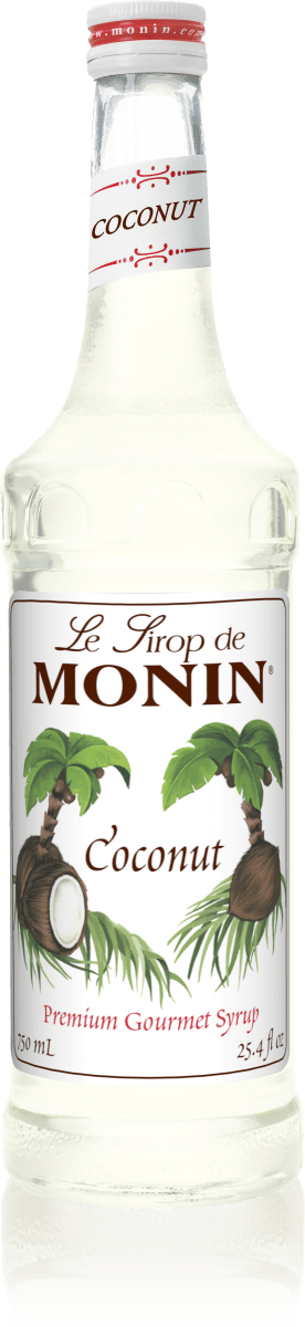 Monin Coconut Flavoring Syrup 750mL Glass Bottle