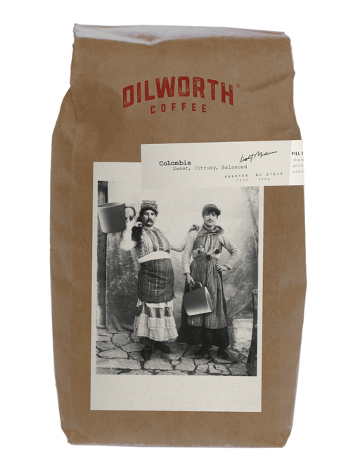 Dilworth Coffee Colombia 12oz Bag