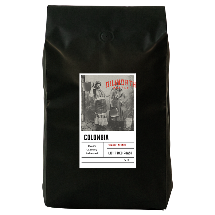 Dilworth Coffee Colombia 5lb Bulk Bag
