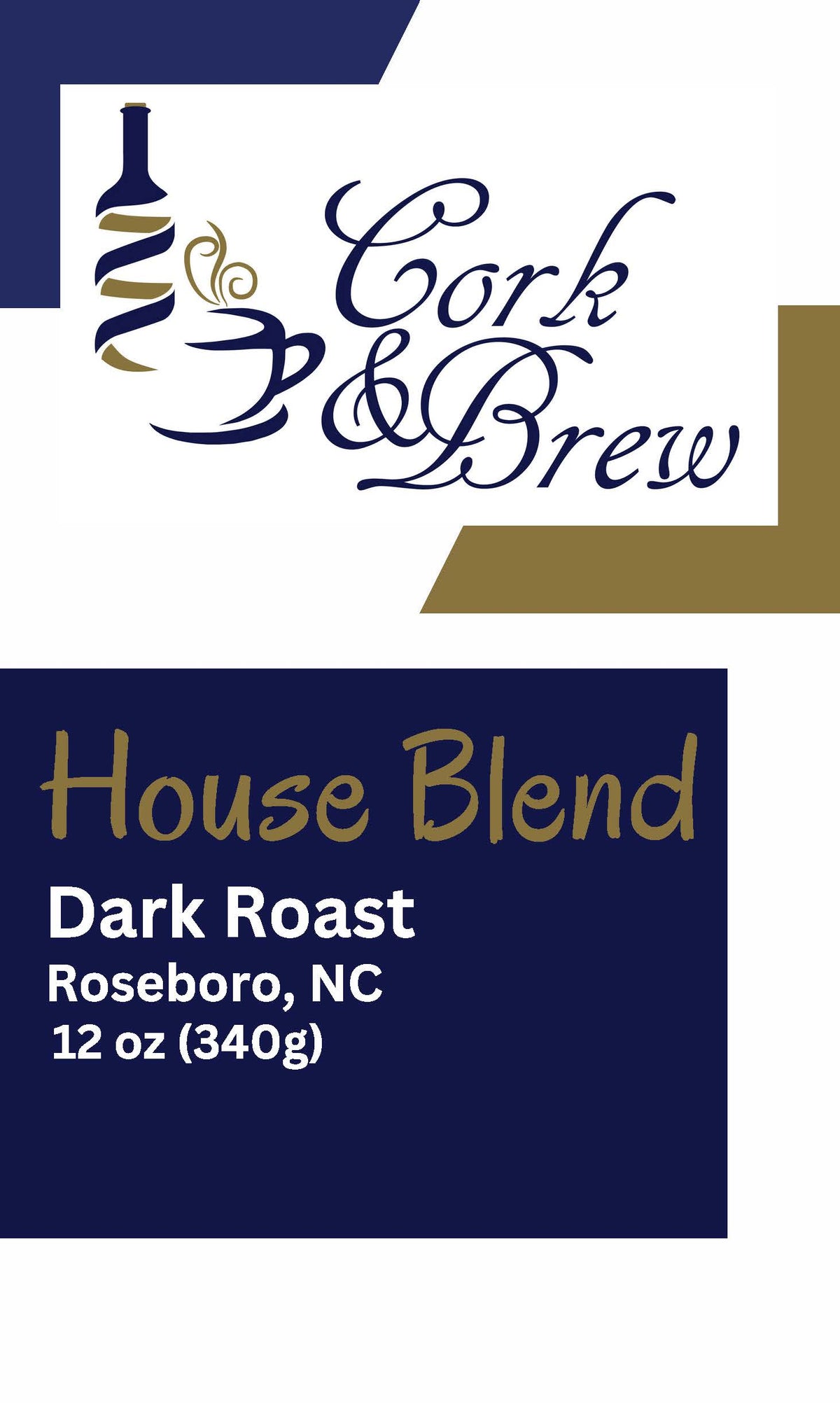Cork & Brew House Blend Dilworth Coffee