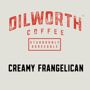 Dilworth Coffee Creamy Frangelican Airpot / Jar / Bin Label