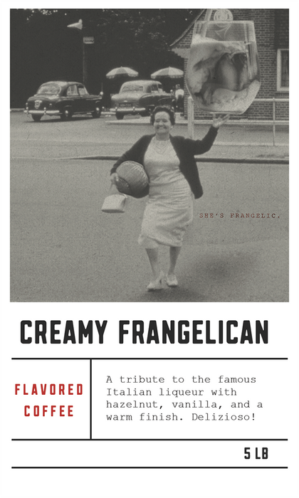 Dilworth Coffee Creamy Frangelican Flavored Coffee 5lb Bulk Bag