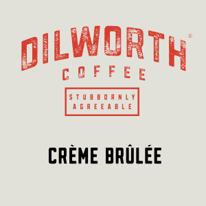Dilworth Coffee Creme Brulee Airpot / Jar / Bin Label