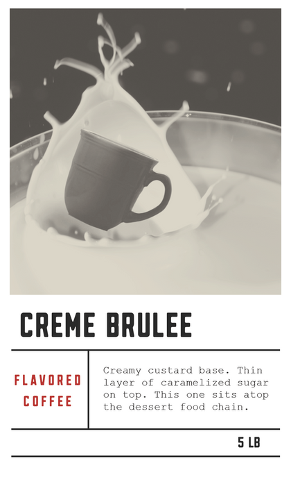 Dilworth Coffee Creme Brulee Flavored Coffee 5lb Bulk Bag