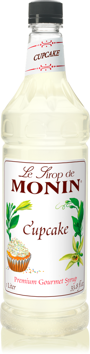 Monin Cupcake Flavoring Syrup 1L Plastic Bottle