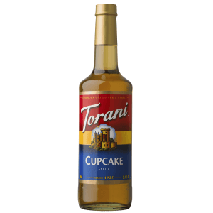 Torani Cupcake Flavoring Syrup 750mL Glass Bottle