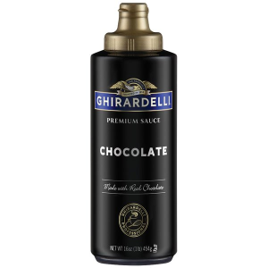 Ghirardelli Chocolate Dark Chocolate Flavoring Sauce 16oz Bottle