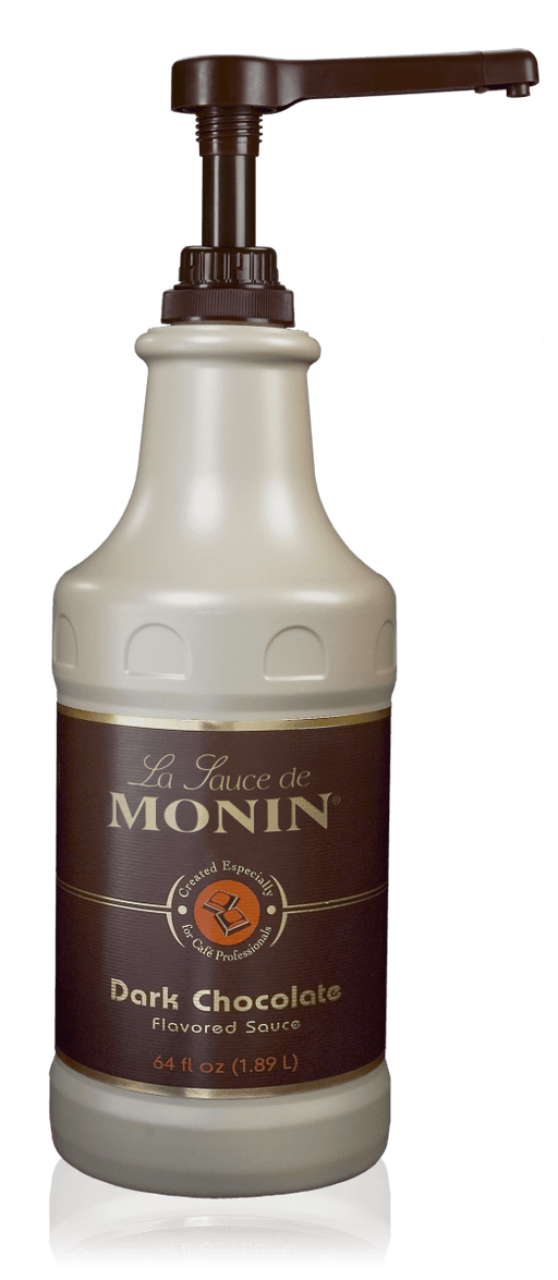 Monin Dark Chocolate Flavoring Sauce 64oz Bottle