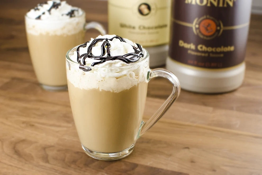 Monin Dark Chocolate Flavoring Sauce 64oz Bottle