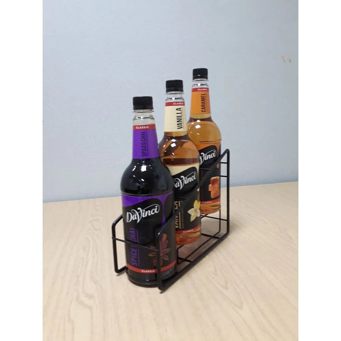 Davinci Syrup Rack 3 bottle vertical - Dilworth Coffee