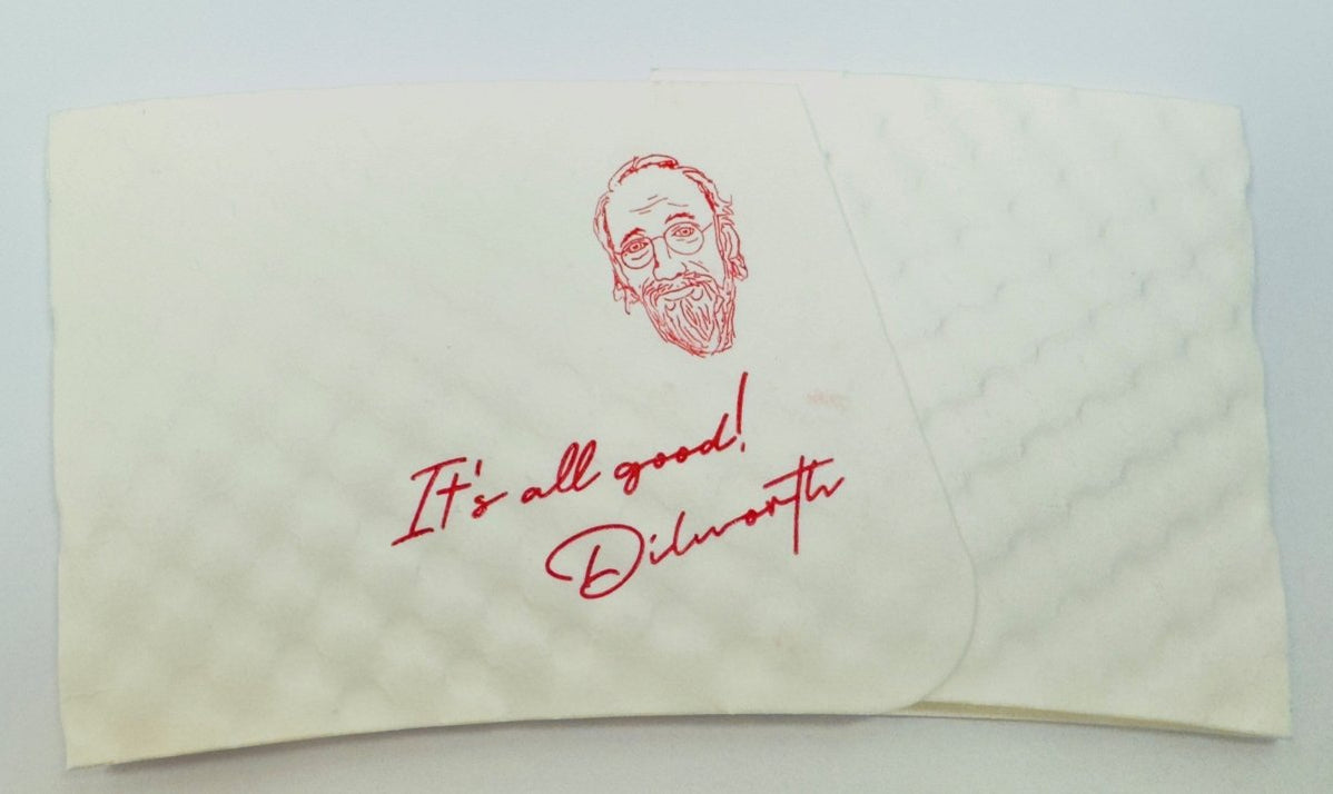 Dilworth Coffee / Java Jacket Eco II Large White Coffee Sleeves 12/16 ...