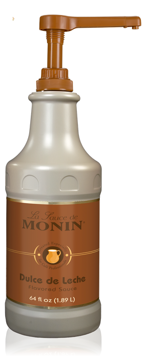Monin Dulce de Leche Flavoring Sauce 64oz Bottle
