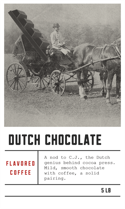 Dilworth Coffee Dutch Chocolate Flavored Coffee 5lb Bulk Bag