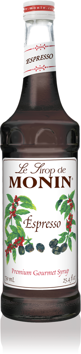 Monin Espresso Flavoring Syrup 750mL Glass Bottle