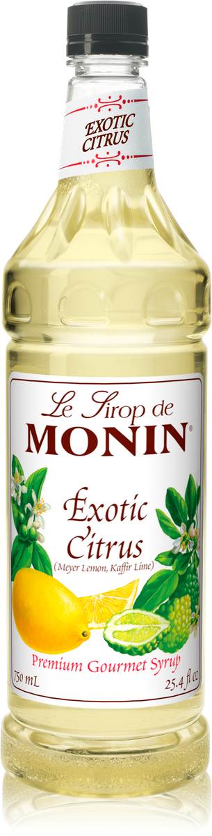 Monin Exotic Citrus Flavoring Syrup 1L Plastic Bottle