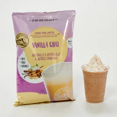 Big Train Vanilla Chai Tea Latte Mix 3.5lb Bag