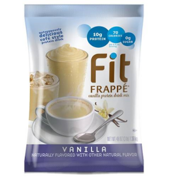 Big Train Fit Frappe Vanilla Protein Drink Mix 3lb Bag