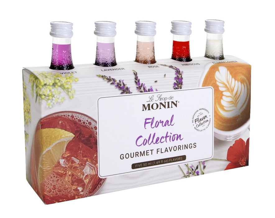 Monin Floral Flavor Collection 50mL