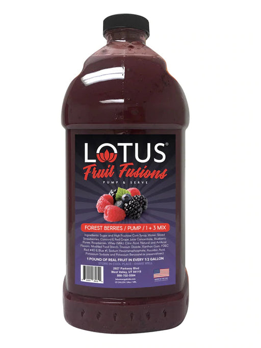 Lotus Energy Forest Berries Fruit Fusions Concentrates 64oz Bottle