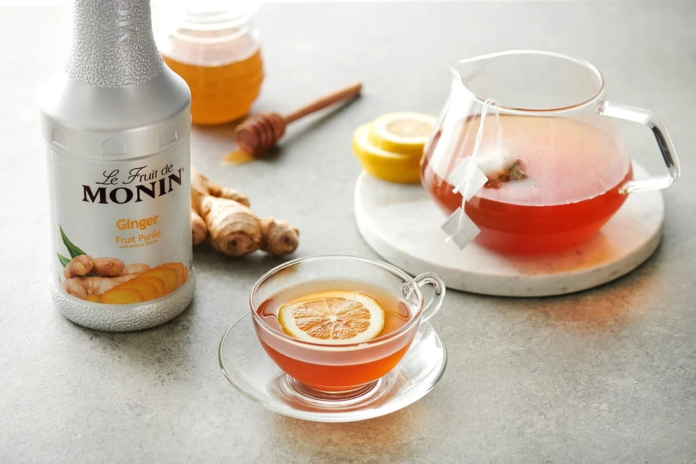 Monin Ginger Fruit Puree 4 - 1L Bottles (CASE)