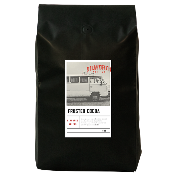 Dilworth Coffee Frosted Cocoa Flavored Coffee 5lb Bulk Bag