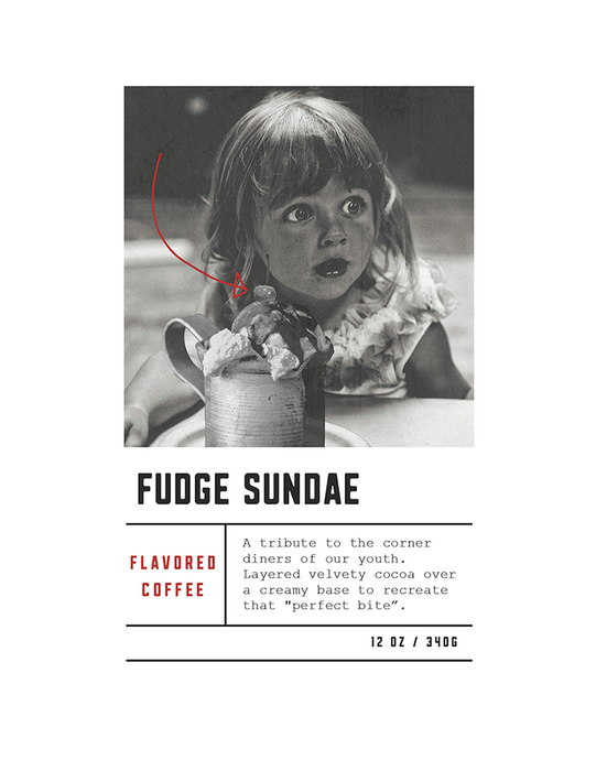 Dilworth Coffee Fudge Sundae Flavored Coffee 12oz Bag