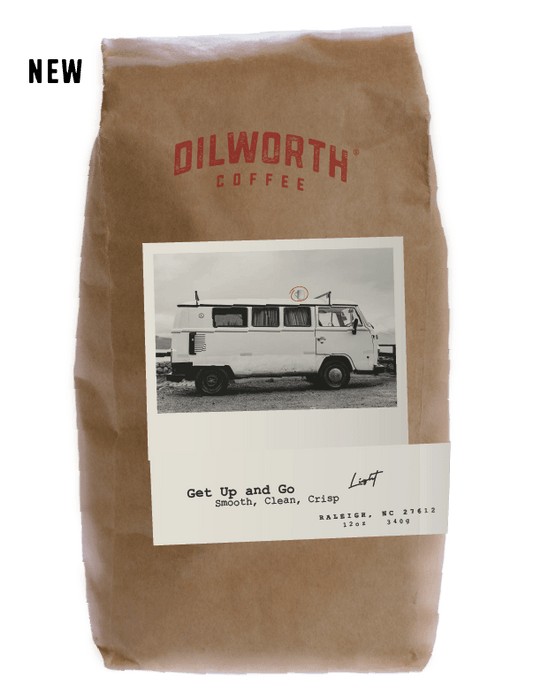 Dilworth Coffee Get Up and Go! Blend 12oz Bag