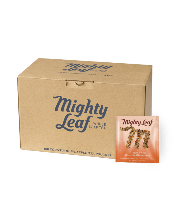 Mighty Leaf Tea Ginger Twist Foodservice 100ct Box