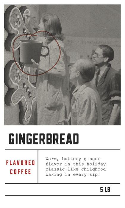 Dilworth Coffee Gingerbread Flavored Coffee 5lb Bulk Bag