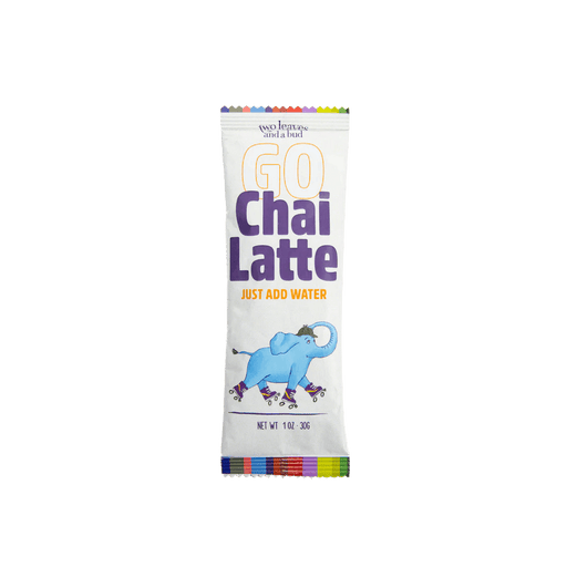 Two Leaves Go Chai Latte Single Serve Pack of 48 - 1oz packets