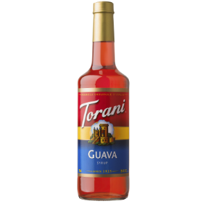 Torani Guava Flavoring Syrup 750mL Glass Bottle