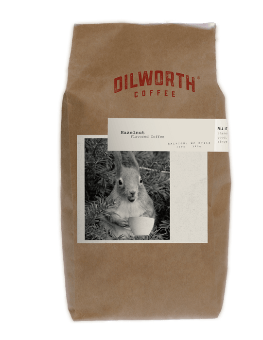 Dilworth Coffee Hazelnut 12oz Bag