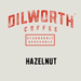 Dilworth Coffee Hazelnut Airpot / Jar / Bin Label