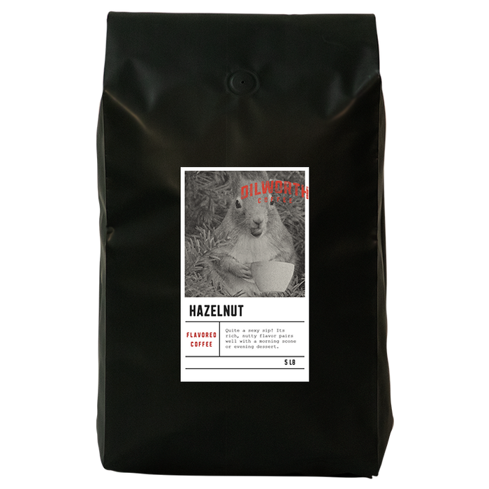 Dilworth Coffee Hazelnut Flavored Coffee 5lb Bulk Bag