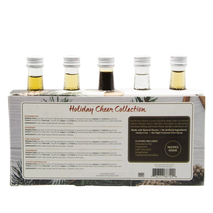 Monin Holiday Cheer Flavor Collection 50mL