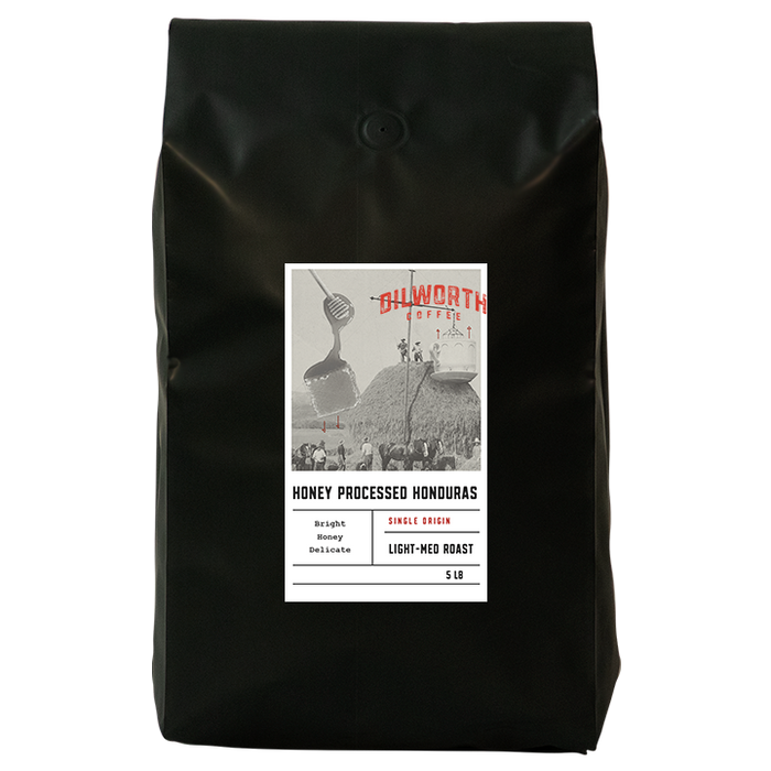 Dilworth Coffee Organic Honey Processed Honduras 5lb Bulk Bag