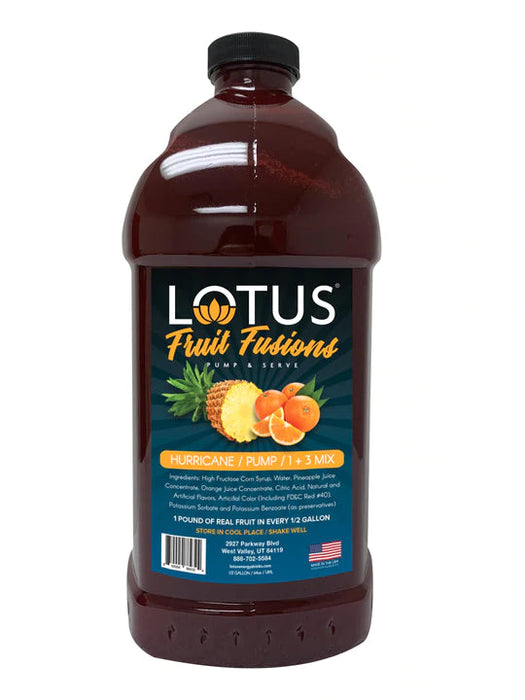 Lotus Energy Hurricane Fruit Fusions Concentrates 64oz Bottle