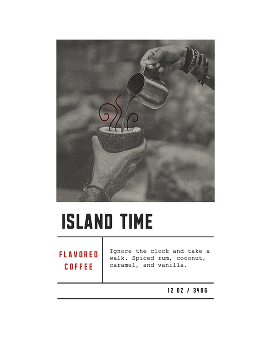 Dilworth Coffee Island Time Flavored Coffee 12oz Bag