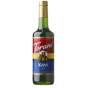 Torani Kiwi Flavoring Syrup 750mL Glass Bottle