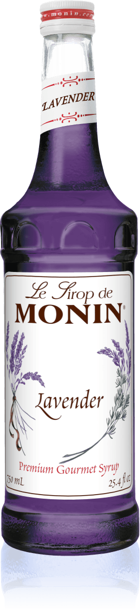 Monin Lavender Flavoring Syrup 750mL Glass Bottle
