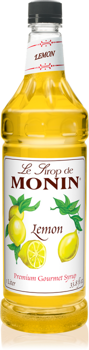 Monin Lemon Flavoring Syrup 1L Plastic Bottle