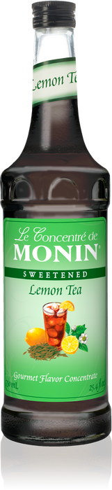 Monin Lemon Tea 7:1 Concentrate 750mL Glass Bottle