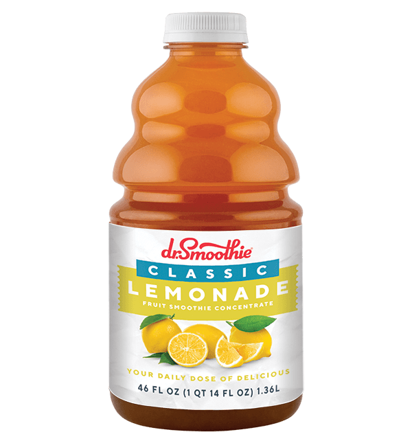 Dr. Smoothie Lemonade Classic Fruit Smoothie Concentrate 46oz Bottle