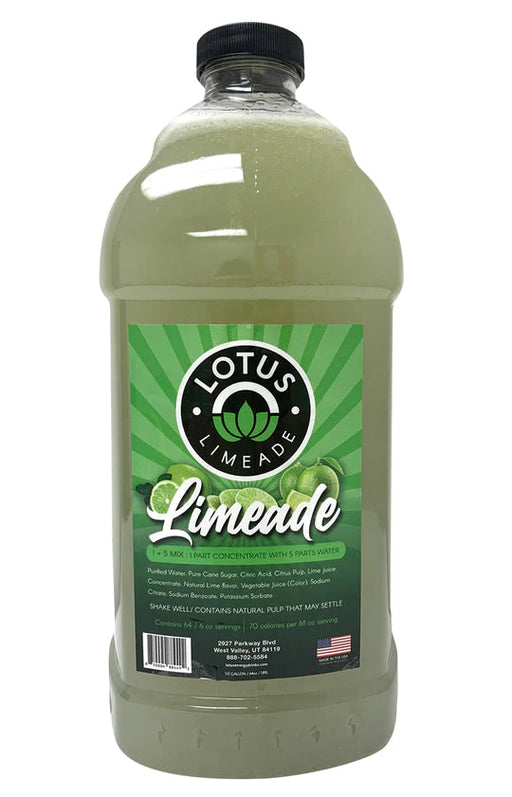 Lotus Energy Limeade Concentrates 64oz Bottle